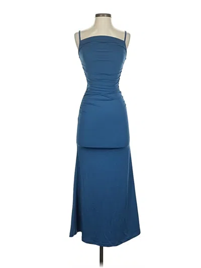 Pre-owned Shein Cocktail Dress In Blue