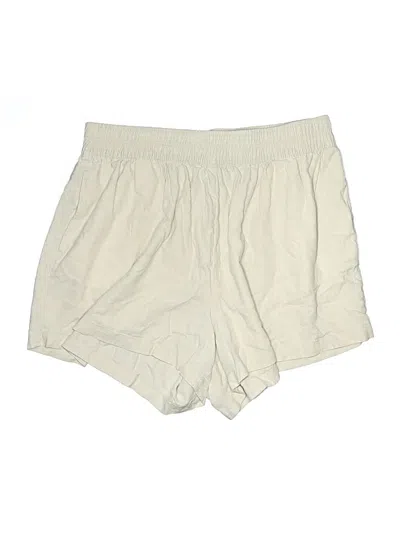 Pre-owned Ava & Viv Shorts In White
