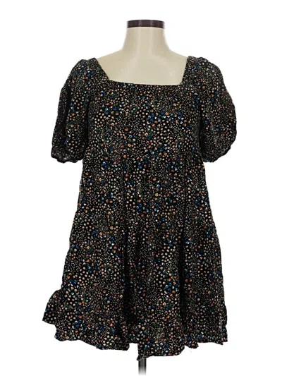 Pre-owned Wild Fable Casual Dress In Black
