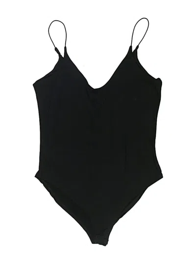 Pre-owned Gaze Bodysuit In Black