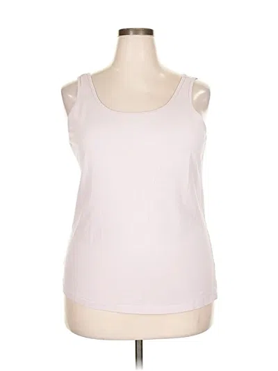 Pre-owned Maurices Tank Top Pink Sweetheart Neckline Tops