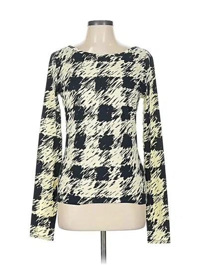 Pre-owned Proenza Schouler White Label Long Sleeve T-shirt In White