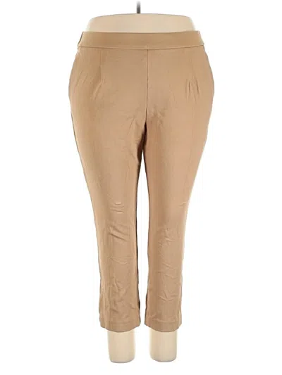 Pre-owned Ann Taylor Casual Pants In Brown