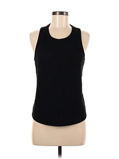 Pre-owned Gap Body Tank Top Black Halter Neckline Tops