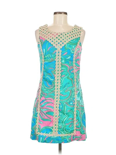 Pre-owned Lilly Pulitzer Cocktail Dress In Blue