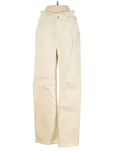 Pre-owned Weworewhat Jeans In White