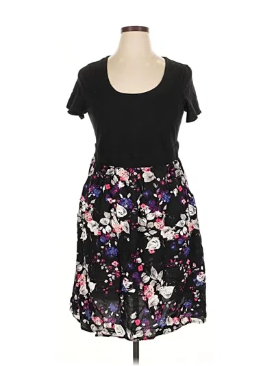 Pre-owned Torrid Casual Dress In Black