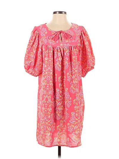 Pre-owned Michelle Mcdowell Casual Dress In Pink