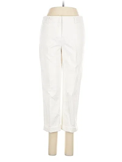 Pre-owned Valerie Stevens Casual Pants In White