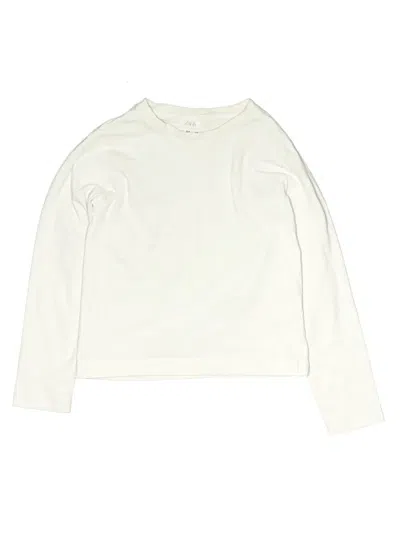 Pre-owned Zara Kids' Long Sleeve T-shirt In Green