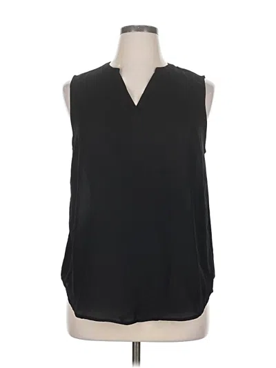 Pre-owned Maurices Sleeveless Blouse In Black
