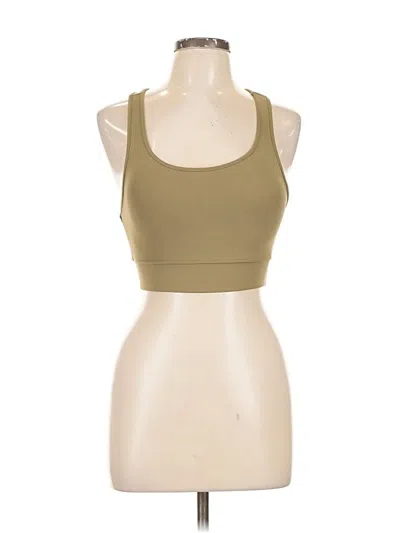 Pre-owned Swank Sports Bra In Brown