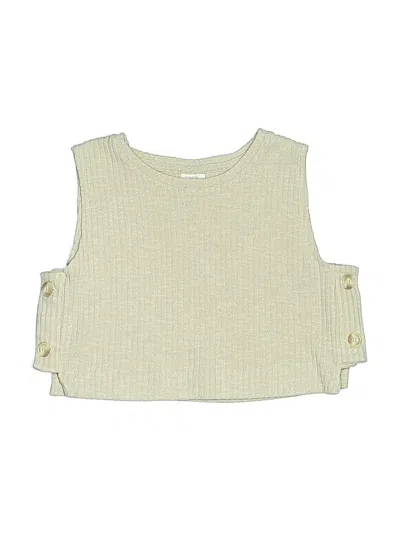 Pre-owned Zara Kids' Sweater Vest In Green