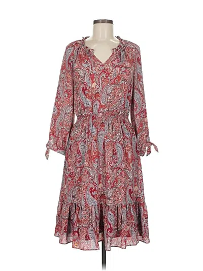 Pre-owned Talbots Casual Dress In Red