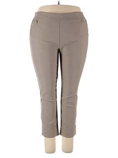 Pre-owned Chico's Active Pants In Brown