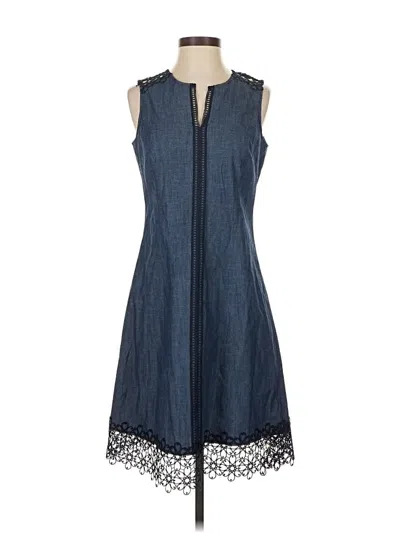 Pre-owned Karl Lagerfeld Casual Dress In Blue