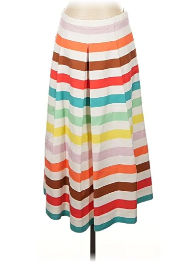 Pre-owned Carlisle Casual Skirt In Orange