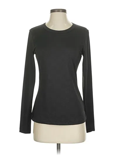 Pre-owned Danskin Now Long Sleeve T-shirt In Gray