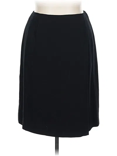 Pre-owned Jones New York Formal Skirt In Black
