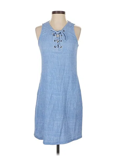Pre-owned Tommy Bahama Casual Dress In Blue