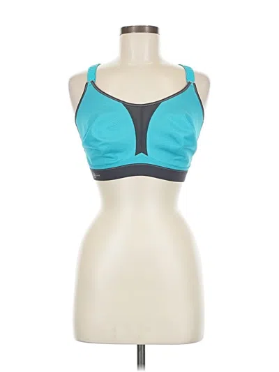 Pre-owned Anita Sports Bra In Blue