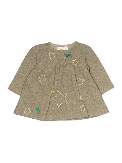 Pre-owned Zara Baby Babies' Dress In Brown