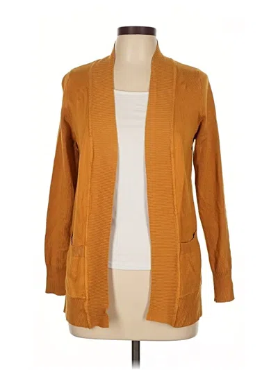Pre-owned Cielo Cardigan Sweater In Orange
