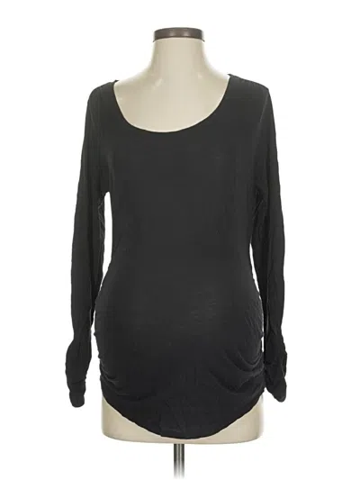 Pre-owned Motherhood Long Sleeve T-shirt In Black