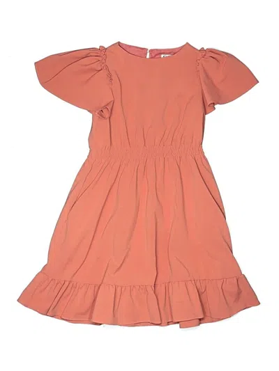 Pre-owned Gabby Kids' Dress In Orange