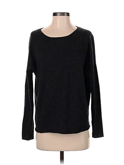 Pre-owned Vince Cashmere Pullover Sweater In Gray