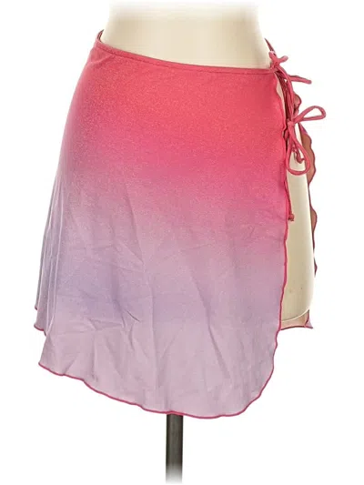 Pre-owned Onia Casual Skirt In Pink