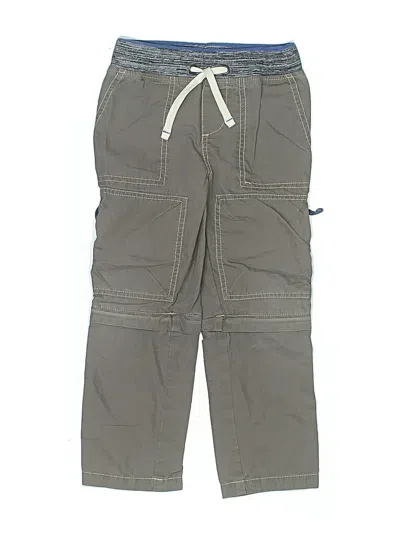 Pre-owned Mini Boden Kids' Cargo Pants In Gray