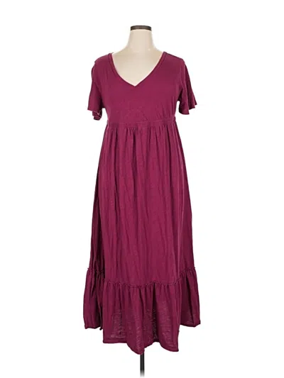 Pre-owned Torrid Casual Dress In Burgundy