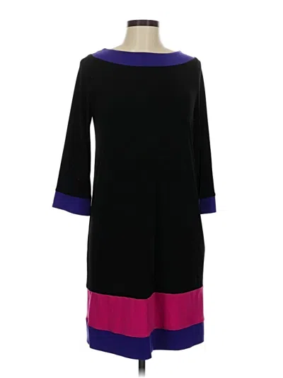 Pre-owned Rafaella Casual Dress In Black