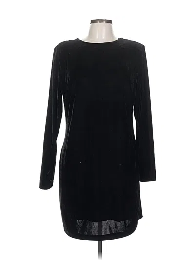 Pre-owned Gabrielle Union New York And Company Casual Dress In Black