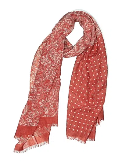 Pre-owned Unbranded Scarf In Red