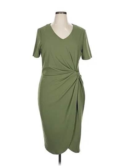 Pre-owned Tahari By Asl Cocktail Dress In Green