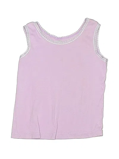 Pre-owned Wonder Nation Kids' Sleeveless T-shirt In Purple