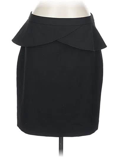 Pre-owned Express Formal Skirt In Black