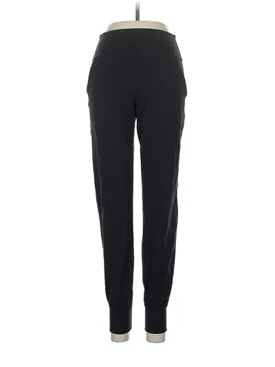 Pre-owned Lululemon Athletica Track Pants In Black