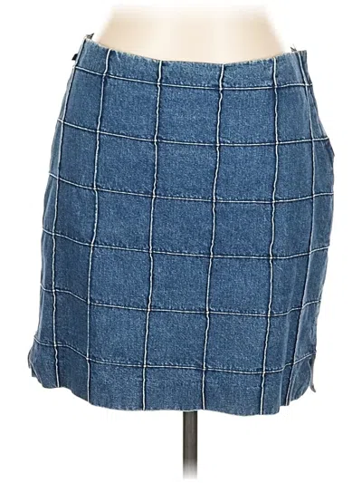 Pre-owned Ralph Lauren Denim Skirt In Blue