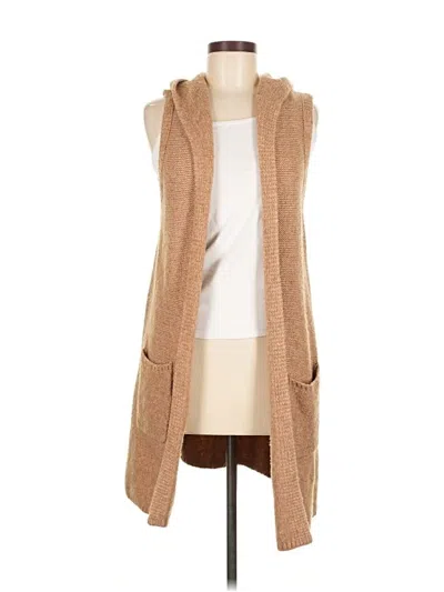 Pre-owned Tahari Cardigan Sweater In Brown