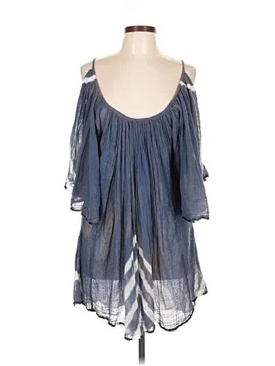 Pre-owned Vintage Havana Casual Dress In Blue