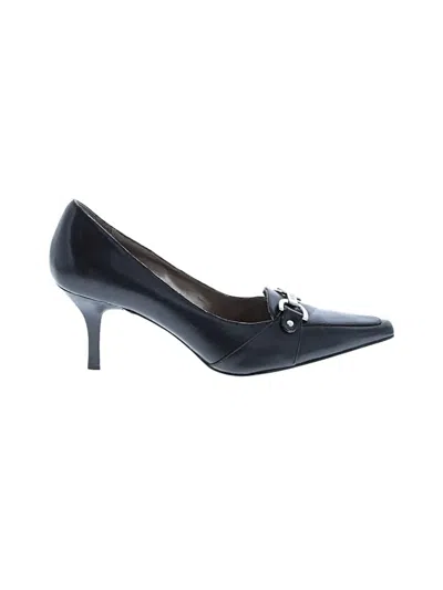 Pre-owned Ak Anne Klein Heels In Black
