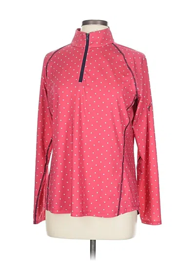 Pre-owned Polo Ralph Lauren Pullover Sweater In Pink