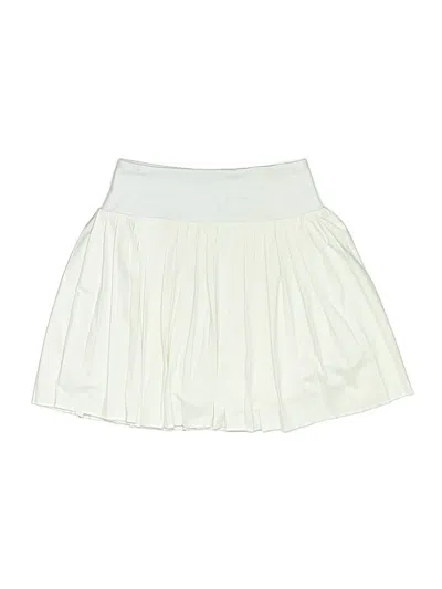 Pre-owned Zella Kids' Skirt In White