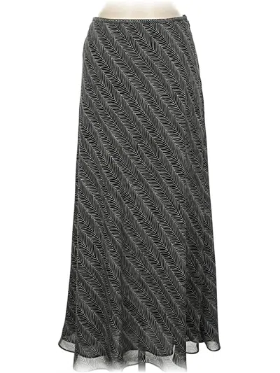 Pre-owned Ann Taylor Formal Skirt In Gray