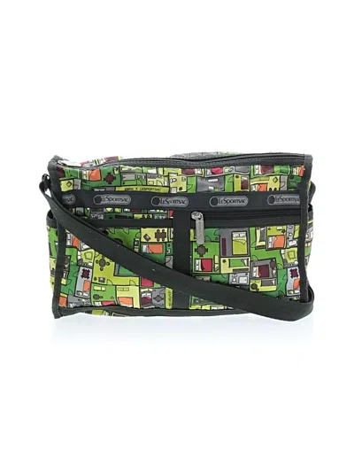 Pre-owned Lesportsac Crossbody Bag In Green