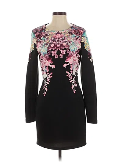 Pre-owned Bebe Cocktail Dress In Black