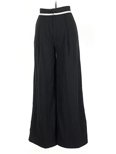 Pre-owned Unbranded Dress Pants In Black